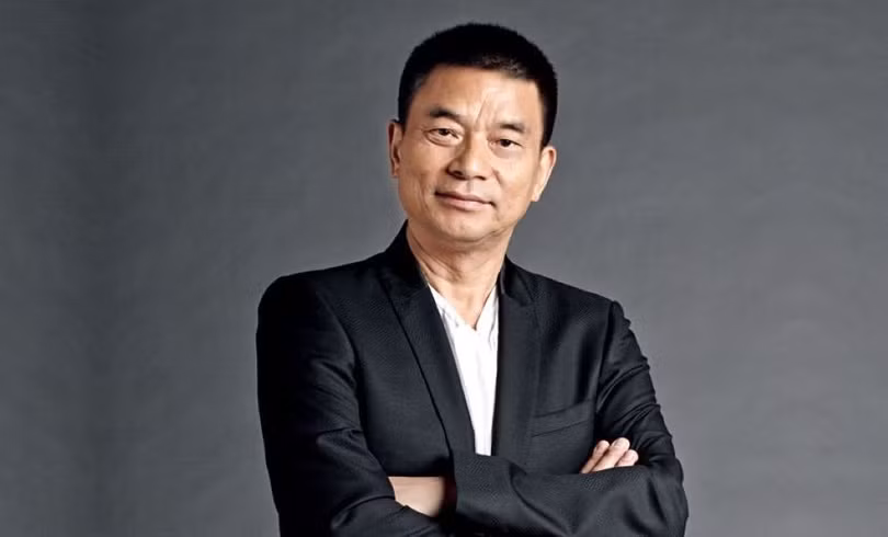 Ông Lưu Vĩnh Hảo "Vua thức ăn chăn nuôi" từng là người giàu nhất Trung Quốc năm 1995. Ảnh: Sina.
