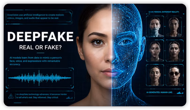 Sử dụng công nghệ AI deepfake để làm giả hình ảnh và giọng nói đang là thủ đoạn lừa đảo phổ biến. Ảnh: WSJ.