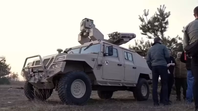 Ukraine tiếp nhận hệ thống RapidRanger từ Anh, tháng 3/2026. Ảnh: Topwar. 