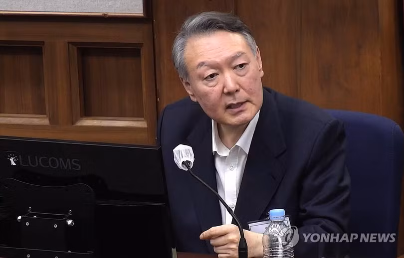 Cựu Tổng thống Hàn Quốc Yoon Suk-yeol, người đang đối mặt với mức án tử hình tại phiên tòa phúc thẩm. Ảnh: Yonhap.