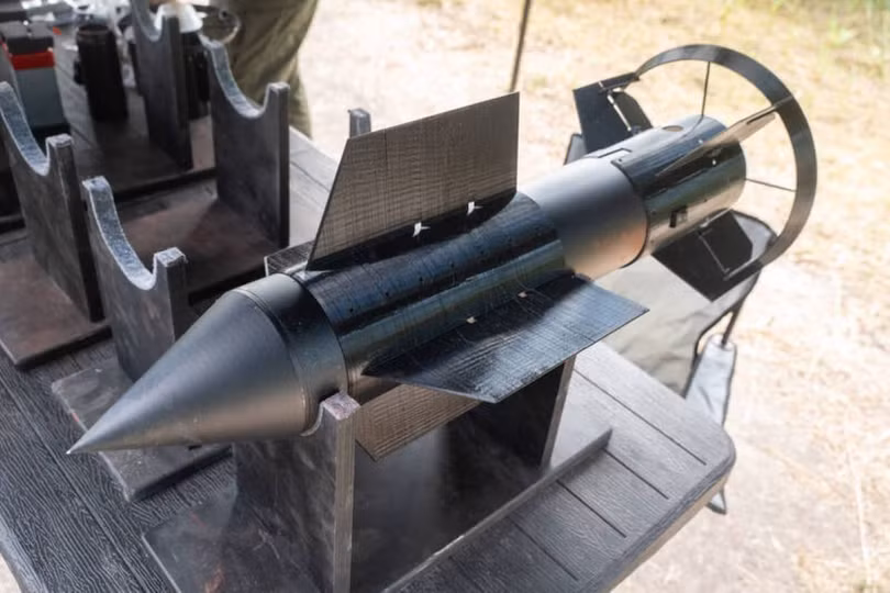 Bom dẫn đường mới "Firefly" dùng cho UAV do Ukraine phát triển. Ảnh: Wforum.
