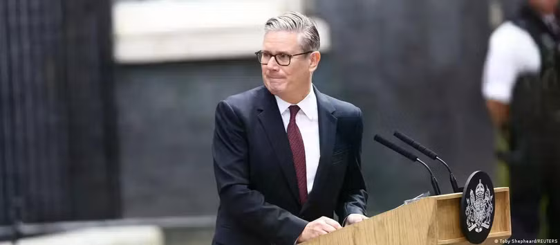 Thủ tướng Anh Keir Starmer đã tuyên bố từ chức do áp lực chính trị. Ảnh: Reuters.