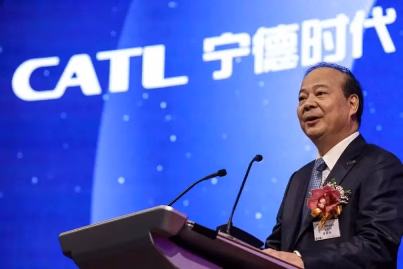 Người sáng lập, Chủ tịch CATL, tỷ phú Tăng Dục Quần. Ảnh: Sina.