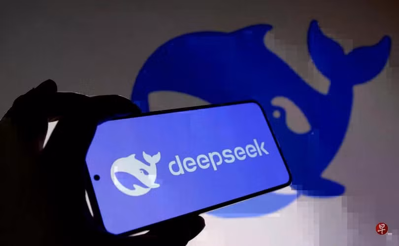 DeepSeek được Tân Hoa xã xếp là thông tin khoa học công nghệ nổi bật nhất năm 2025. Ảnh: Zaobao.