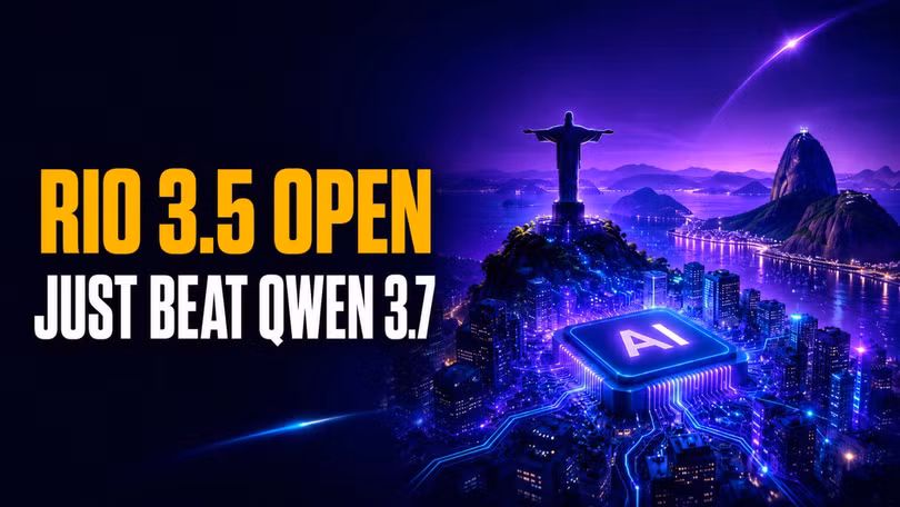 Khi tung ra, IplanRIO quảng cáo sản phẩm RIO 3.5 của họ đã đánh bại Qwen 3.7. Ảnh: Toutiao.
