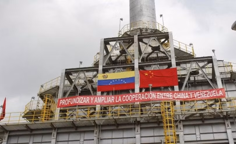 Một dự án liên doanh Trung Quốc và Venezuela có nguy cơ bị Mỹ tiếp quản. Ảnh: Reuters.