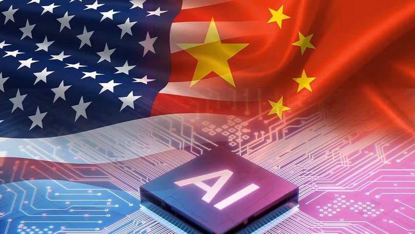 Cạnh tranh về AI giữa Mỹ và Trung Quốc đang diễn ra quyết liệt. Ảnh: Foxnews.