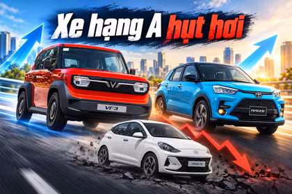 Từ hơn 45.000 xe xuống 6.000 xe, chuyện gì xảy ra với xe xăng hạng A?