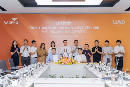 Văn Phú ký hợp tác chiến lược với UAD, nâng tầm chuẩn mực quy hoạch và kiến tạo đô thị vị nhân sinh