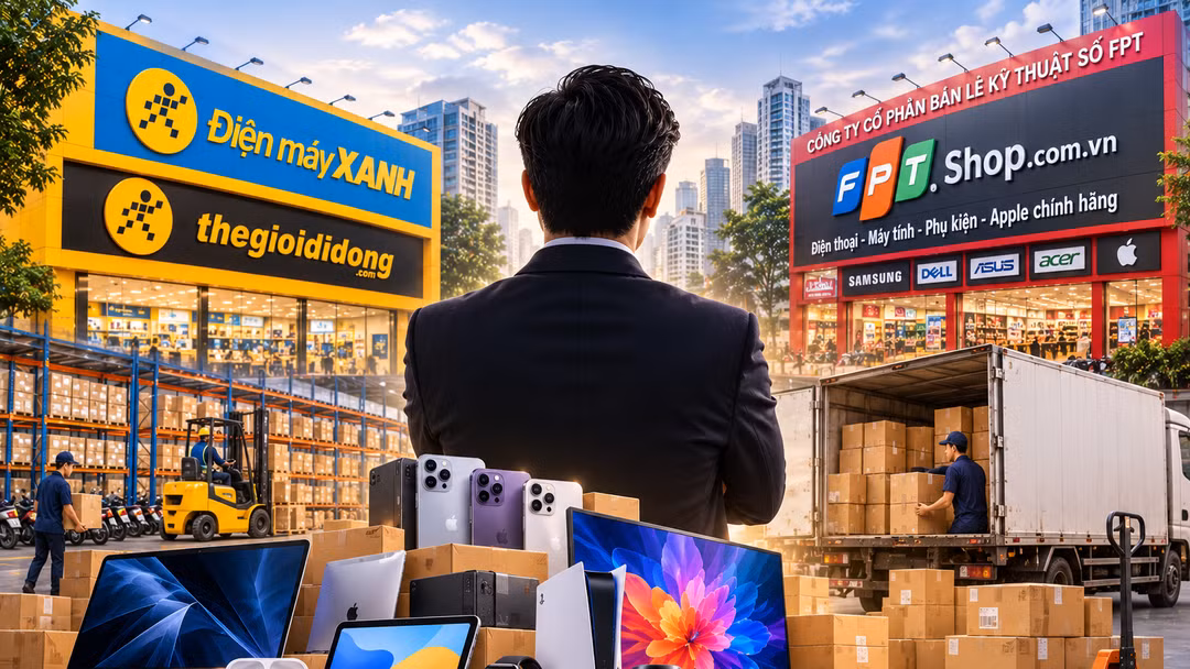 Ai là chủ nợ, cung cấp sản phẩm công nghệ cho Thế Giới Di Động, FPT Shop?