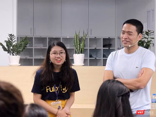 Lê Hồng Minh nhận lời làm diễn giả cho các bạn trẻ ở Đại học Fulbight Việt Nam ngày 2/3/2019.