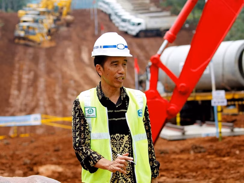 Tổng thống Widodo dự lễ khởi công tuyến đường sắt cao tốc Jakarta - Bandung