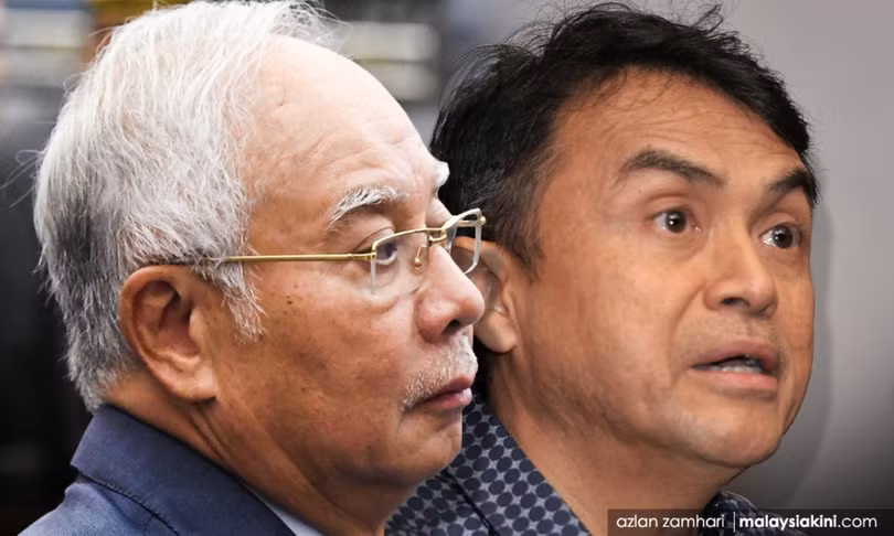 Ông Najib Razak và Addul Razak Baginda, hai thủ phạm trong vụ giết hại cô người mẫu Mông Cổ. Ông Najib Razak và Addul Razak Baginda, hai thủ phạm trong vụ giết hại cô người mẫu Mông Cổ.