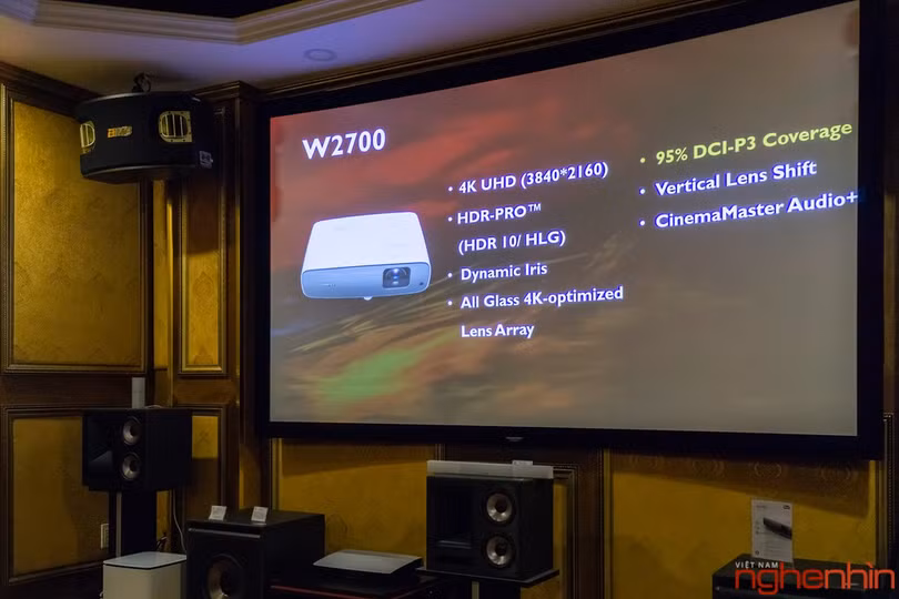 BenQ ra mắt hai mẫu máy chiếu 4K UHD, tích hợp công nghệ Cinematic Color giá từ 60 triệu ảnh 3 BenQ ra mắt hai mẫu máy chiếu 4K UHD, tích hợp công nghệ Cinematic Color giá từ 60 triệu ảnh 3