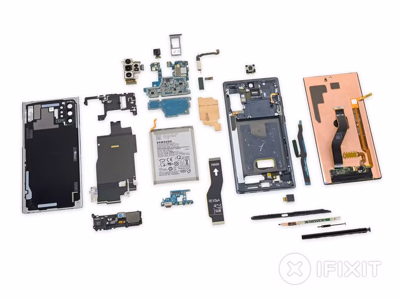 Khám phá nội thất Samsung Galaxy Note10+ 5G ảnh 11 Khám phá nội thất Samsung Galaxy Note10+ 5G