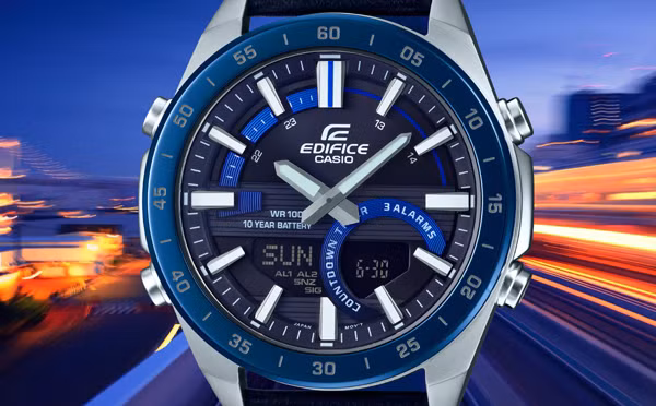 Casio ra mắt đồng hồ Edifice pin 10 năm, thiết kế ‘sang chảnh’