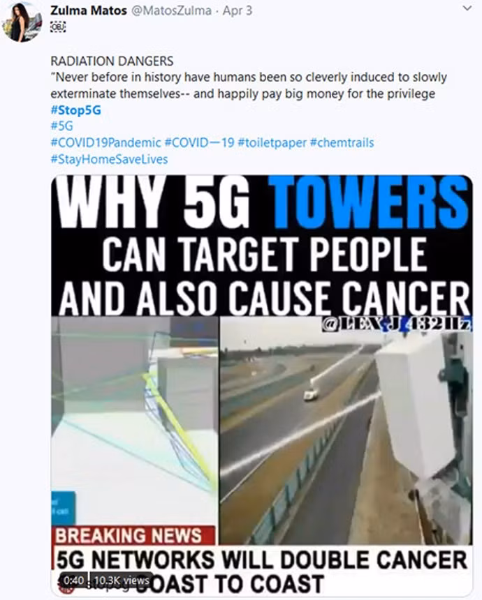 Những người phản đối mạng 5G cho rằng nó giám sát khống chế toàn thế giới và gây ung thư (Ảnh: Guancha). Những người phản đối mạng 5G cho rằng nó giám sát khống chế toàn thế giới và gây ung thư (Ảnh: Guancha).