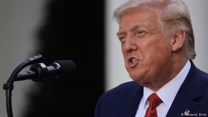 Ngày 19/8, Tổng thống Donald Trump tuyên bố, hiện tại ông không muốn đối thoại với người Trung Quốc (Ảnh: Deutsche Welle). Ngày 19/8, Tổng thống Donald Trump tuyên bố, hiện tại ông không muốn đối thoại với người Trung Quốc (Ảnh: Deutsche Welle).