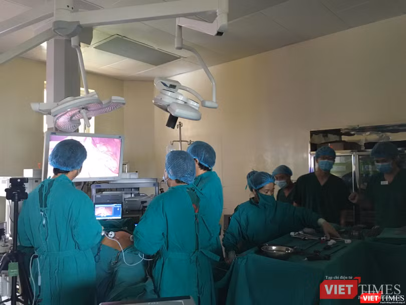 Ca phẫu thuật cho bệnh nhân ung thư tại BV K Ca phẫu thuật cho bệnh nhân ung thư tại BV K