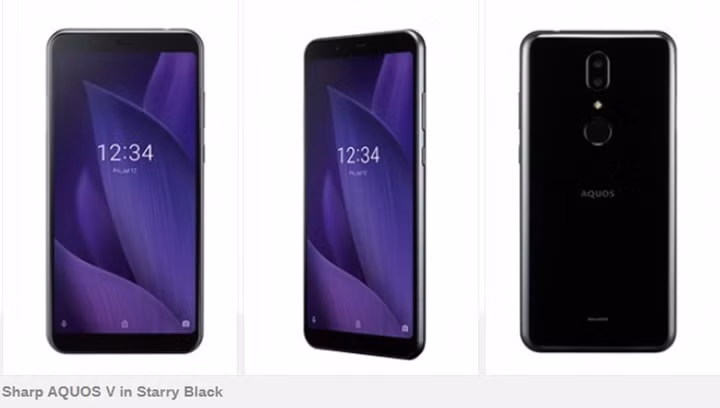Sharp AQUOS V ra mắt với chip Snapdragon 855