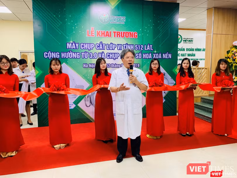 GS.TS. Trần Bình Giang – Giám đốc BV Việt Đức - cam kết không ngừng nâng cao chất lượng khám và điều trị