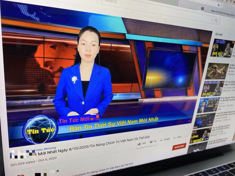 Video đọc tin tức trên kênh Tin Tức Mới *** không được dẫn nguồn, thậm chí tự chèn chữ.