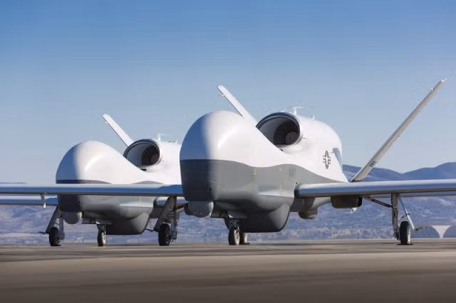 UAV trinh sát cao không MQ-4 Poseidon của Mỹ (Ảnh: internet)