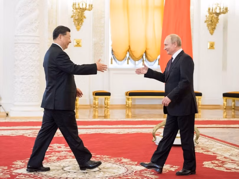 Quan hệ Trung - Nga hiện nay được Trung Quốc đánh giá là "đã bước sang kỷ nguyên mới" Quan hệ Trung - Nga hiện nay được Trung Quốc đánh giá là "đã bước sang kỷ nguyên mới"