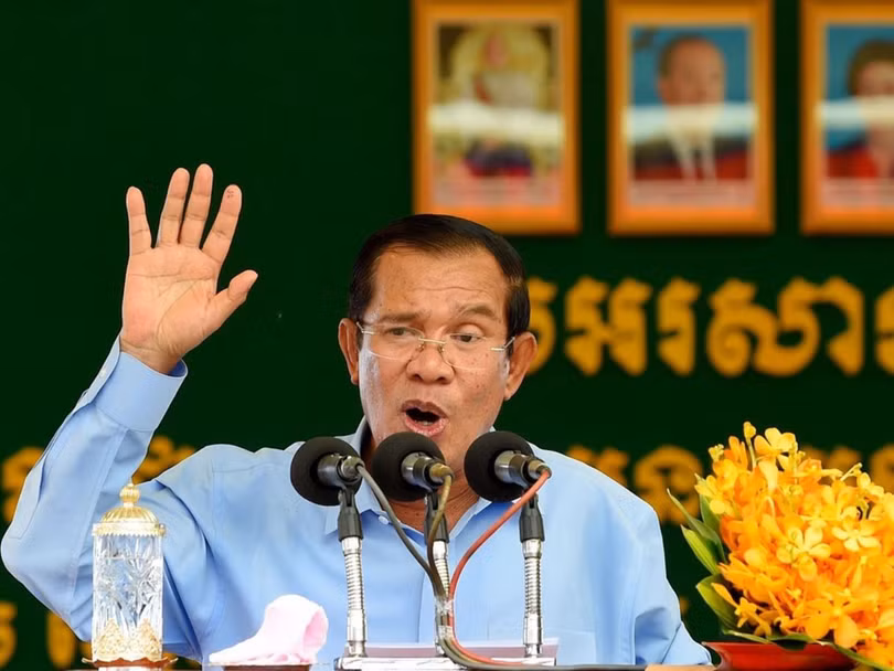 Thủ tướng Campuchia Hun Sen bác bỏ thông tin của truyền thông Mỹ nói Campuchia cho Trung Quốc xây dựng căn cứ quân sự trên đất Campuchia
