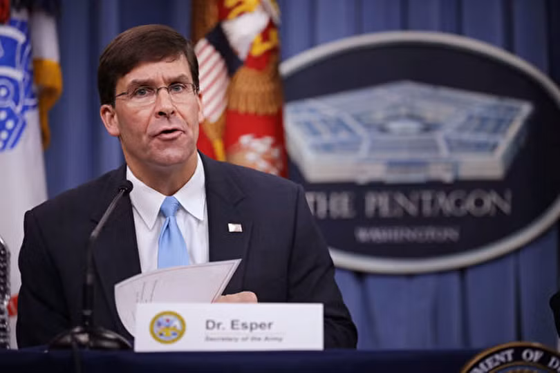Ông Mark Esper: tuyên bố: “Nếu có bất cứ nước nào muốn sử dụng phương thức hy sinh nước khác để tái sắp xếp lại khu vực này, Mỹ sẽ tuyệt đối không khoanh tay ngồi nhìn” Ông Mark Esper: tuyên bố: “Nếu có bất cứ nước nào muốn sử dụng phương thức hy sinh nước khác để tái sắp xếp lại khu vực này, Mỹ sẽ tuyệt đối không khoanh tay ngồi nhìn”