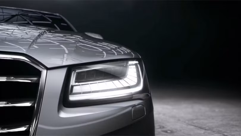 Hệ thống đèn chiếu sáng Matrix LED trên Audi A8 Hệ thống đèn chiếu sáng Matrix LED trên Audi A8