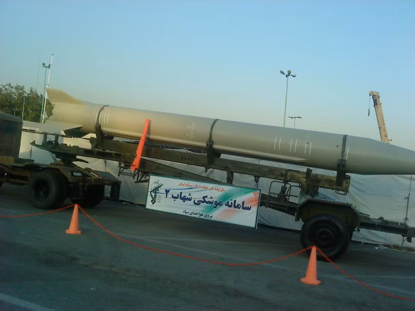 Tên lửa Shahab-2 do Iran tự nghiên cứu chế tạo