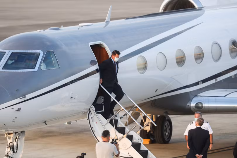 Thứ trưởng Ngoại giao Mỹ Keith Krach là quan chức ngoại giao Mỹ cấp cao nhất thăm Đài Loan kể từ sau 1979 (Ảnh: CNA). Thứ trưởng Ngoại giao Mỹ Keith Krach là quan chức ngoại giao Mỹ cấp cao nhất thăm Đài Loan kể từ sau 1979 (Ảnh: CNA).