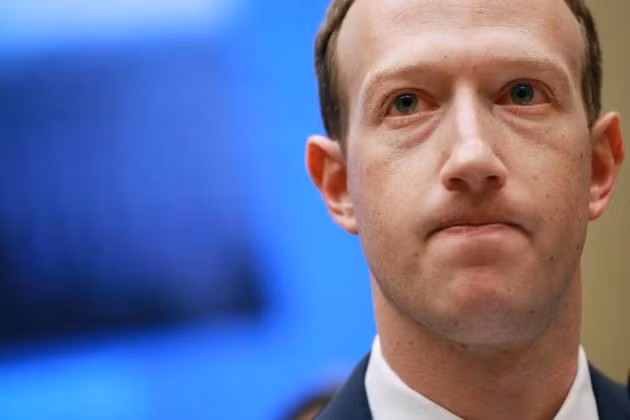 Mark Zuckerberg - CEO Facebook. Ảnh: CNBC