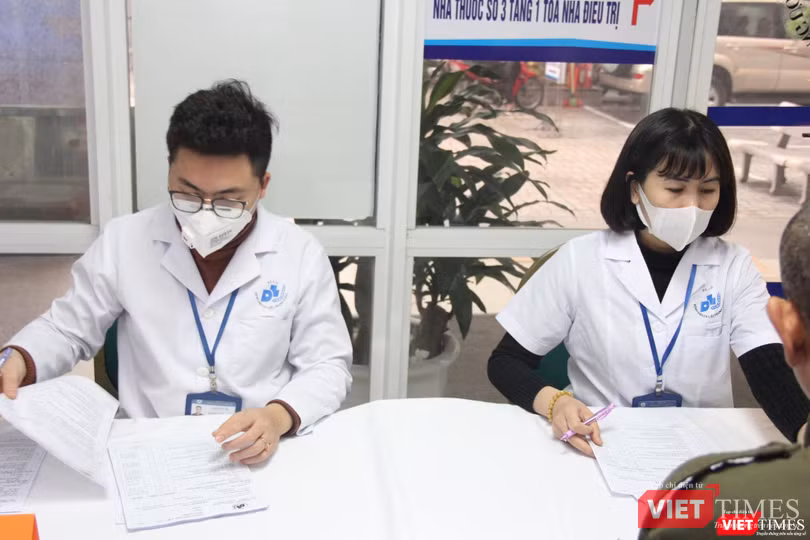 Nơi khai tờ khai y tế cho các bệnh nhân ở Bệnh viện Da liệu Trung ương