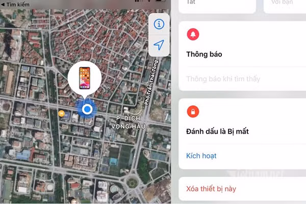Do nắm trong tay tài khoản iCloud được gắn lên máy, người cho vay sẽ có thể kiểm soát từ xa chiếc điện thoại của người cho vay. 