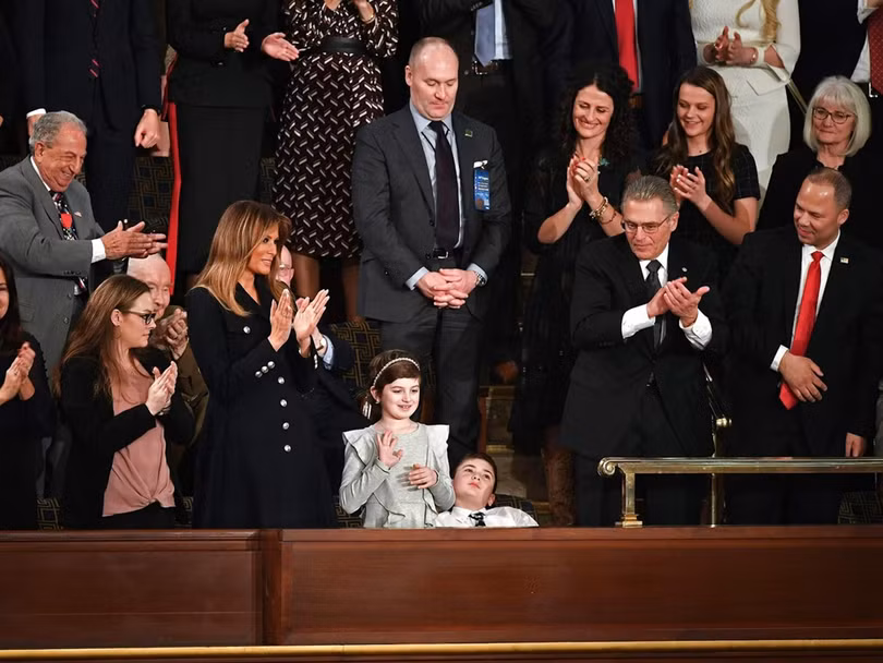 Chú bé Joshua Trump và bạn - những khách mời ít tuổi nhất được mời tham dự hội nghị