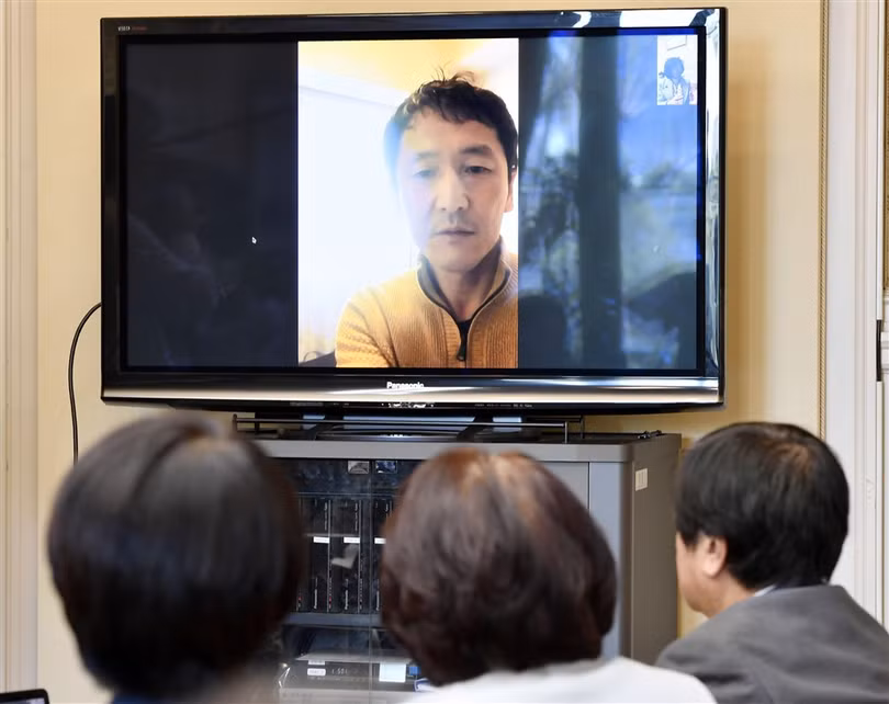 Giáo sư Kentaro Iwata nói về tình cảnh trên tàu Diamond Princess và nguy cơ dịch bệnh đối với nước Nhật (Ảnh CNA) Giáo sư Kentaro Iwata nói về tình cảnh trên tàu Diamond Princess và nguy cơ dịch bệnh đối với nước Nhật (Ảnh CNA)