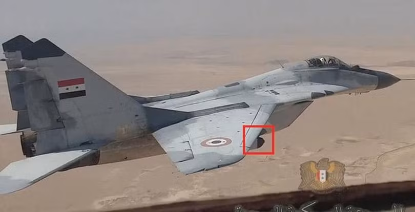 Máy bay tiêm kích MiG-29 của quân đội Syria (Ảnh: Sohu).