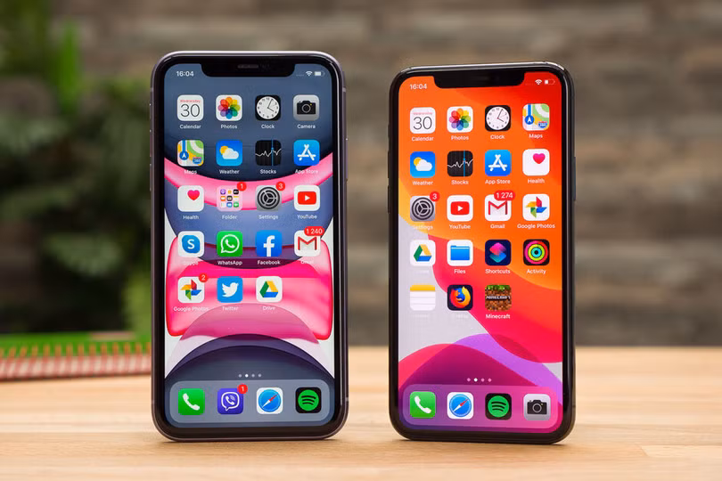 iPhone 11 và iPhone 11 Pro. Ảnh: Phone Arena iPhone 11 và iPhone 11 Pro. Ảnh: Phone Arena