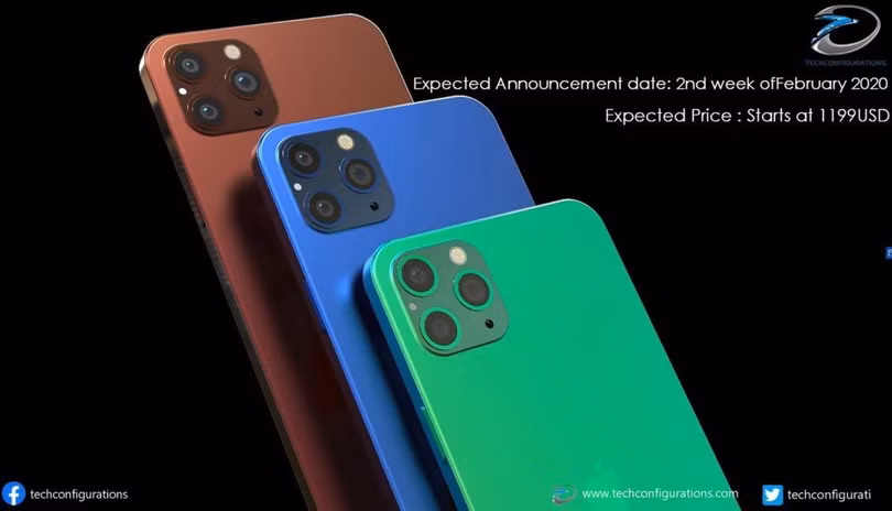 Xuất hiện mẫu iPhone 12 Pro Max màn hình không “tai thỏ” đẹp miên man ảnh 3 Xuất hiện mẫu iPhone 12 Pro Max màn hình không 'tai thỏ' đẹp miên man