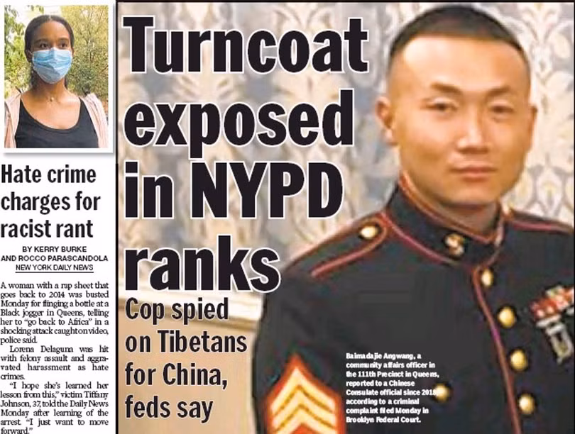 Truyền thông Mỹ đưa tin về vụ việc Angwang bị bắt (Ảnh: New York Daily News). Truyền thông Mỹ đưa tin về vụ việc Angwang bị bắt (Ảnh: New York Daily News).