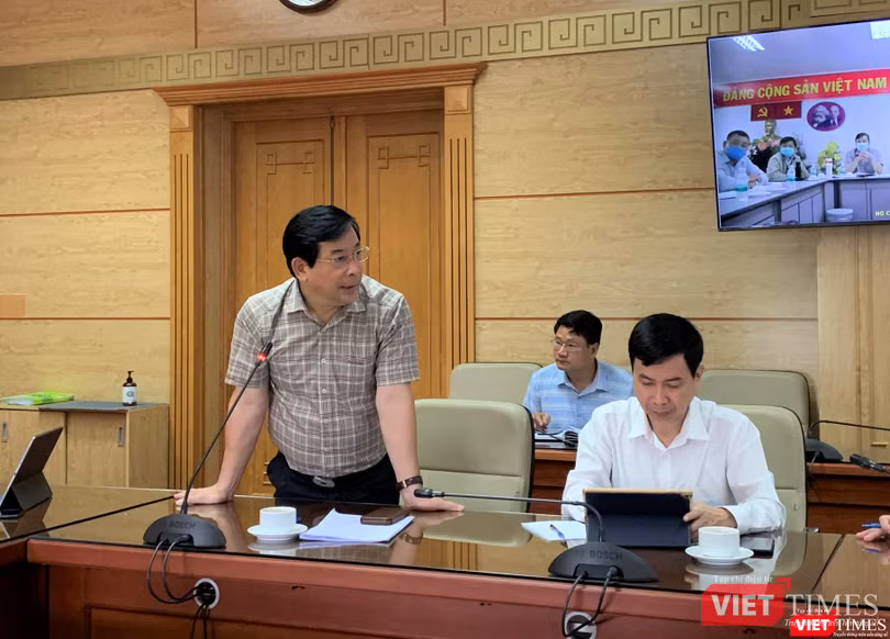 PGS.TS Lương Ngọc Khuê - Cục trưởng Cục quản lý Khám, chữa bệnh phát biểu PGS.TS Lương Ngọc Khuê - Cục trưởng Cục quản lý Khám, chữa bệnh