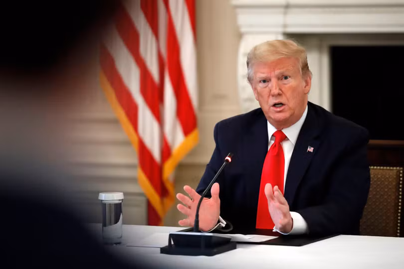 Ông Donald Trump tung “Báo cáo chiến lược của Hoa Kỳ đối với CHND Trung Hoa” trước ngày bầu cử thể hiện lập trường cứng rắn với Trung Quốc (Ảnh: AP).