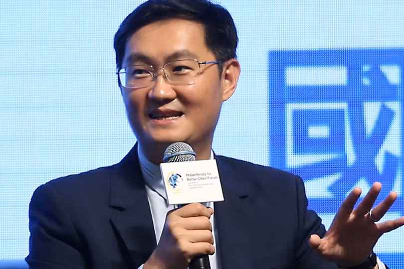 Ông chủ Tencent Mã Hóa Đằng (Ma Huateng), người giàu nhất Trung Quốc với tổng tài sản 38,8 tỷ USD.