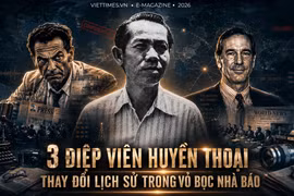 Ba điệp viên huyền thoại thay đổi lịch sử trong vỏ bọc nhà báo