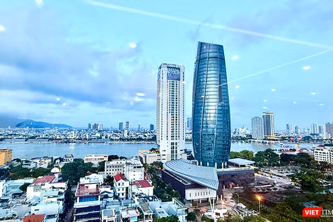 Trung tâm hành chính TP Đà Nẵng. Ảnh XM.