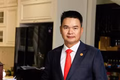 Ông Mai Minh Vương, Chủ tịch Hội Doanh nhân trẻ (YBA) Đà Nẵng. Ảnh MV.