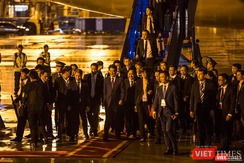 Thủ tướng Nhật Bản Shinzo Abe đã đến Đà Nẵng ảnh 10
