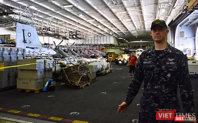 Toàn cảnh chuyến thăm lịch sử của đội tàu sân bay USS Carl Vinson ở Đà Nẵng ảnh 28